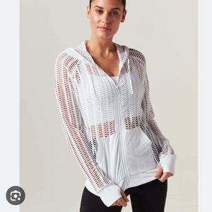 NWT🎉Blanc Noir mesh hoodie/ Small